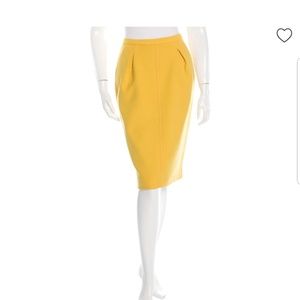 Dolce and Gabbana virgin wool pencil skirt